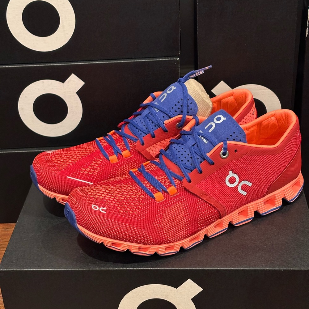 ON Women's Athletic Shoes - Red and Blue